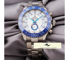 HK203 ROLEX OYSTER PERPETUAL YACHT MASTER 2 MAVİ BEZEL